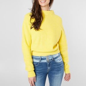 Free People Mock Neck Sweater